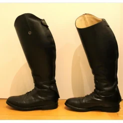 Bottes d'équitation Soubirac - CENTAURE bout rond cousu GY Noir