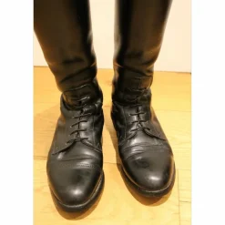 Bottes d'équitation Soubirac - CENTAURE bout rond cousu GY Noir