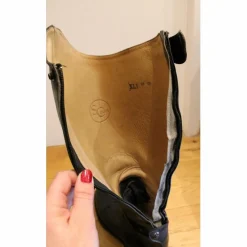 Bottes d'équitation Soubirac - CENTAURE bout rond cousu GY Noir