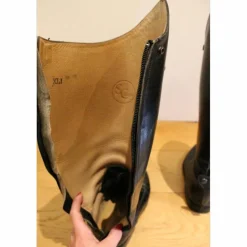 Bottes d'équitation Soubirac - CENTAURE bout rond cousu GY Noir