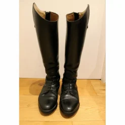 Bottes d'équitation Soubirac - CENTAURE bout rond cousu GY Noir