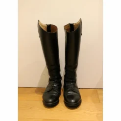 Bottes d'équitation Soubirac - CENTAURE bout rond cousu GY Noir