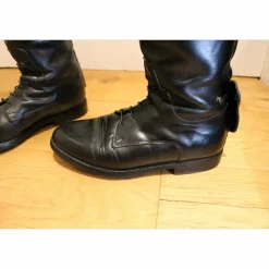 Bottes d'équitation Soubirac - CENTAURE bout rond cousu GY Noir