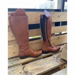 Bottes d’équitation valverde marron cognac