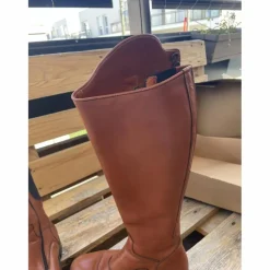 Bottes d’équitation valverde marron cognac