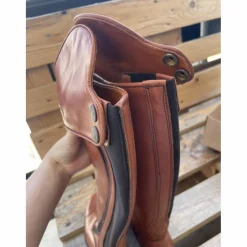 Bottes d’équitation valverde marron cognac