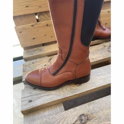 Bottes d’équitation valverde marron cognac