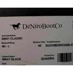 Bottes dressage de Niro 40