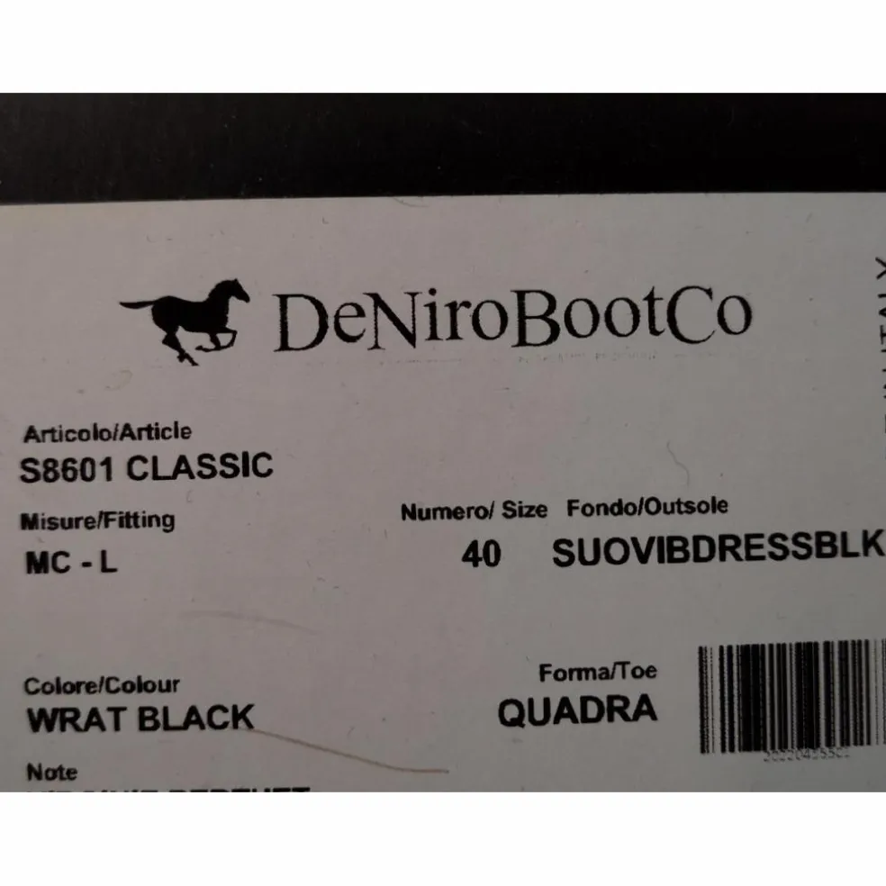 Bottes dressage de Niro 40