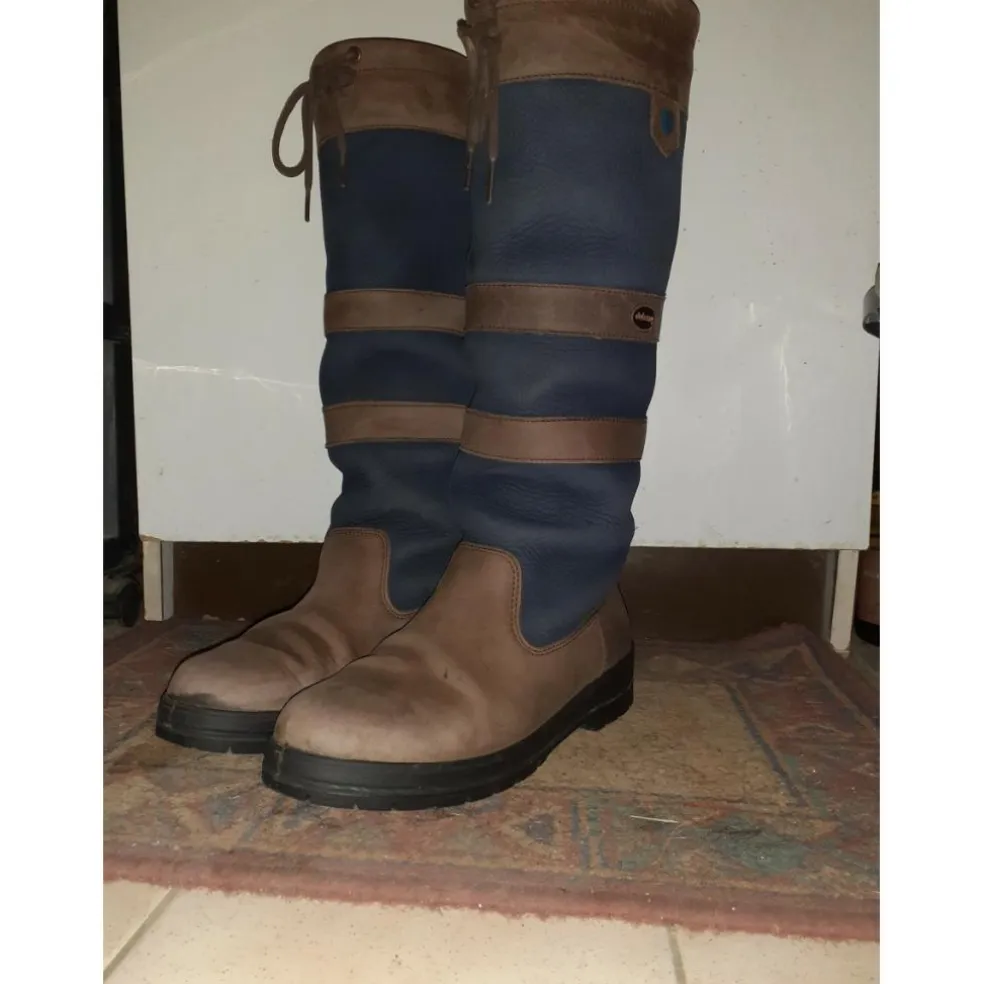 Bottes Dubarry Galway ExtraFit Navy/Brown