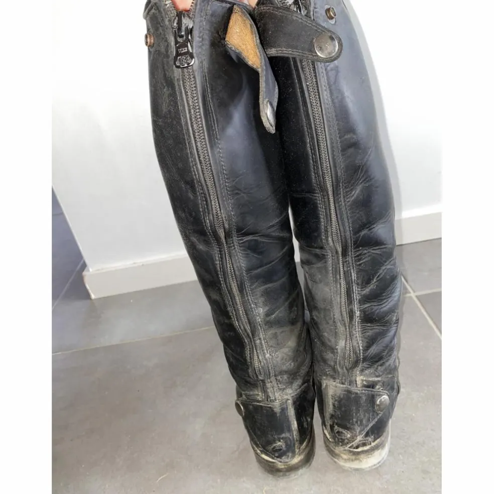 Bottes en cuir