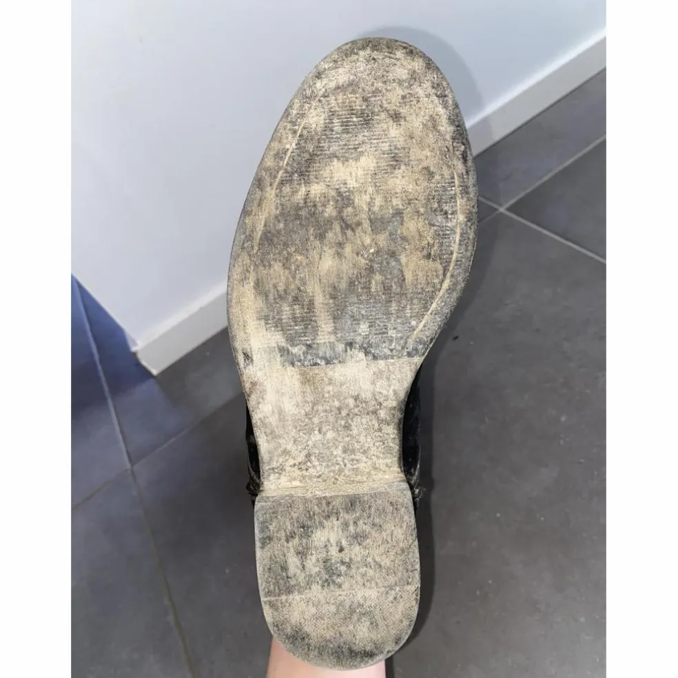 Bottes en cuir