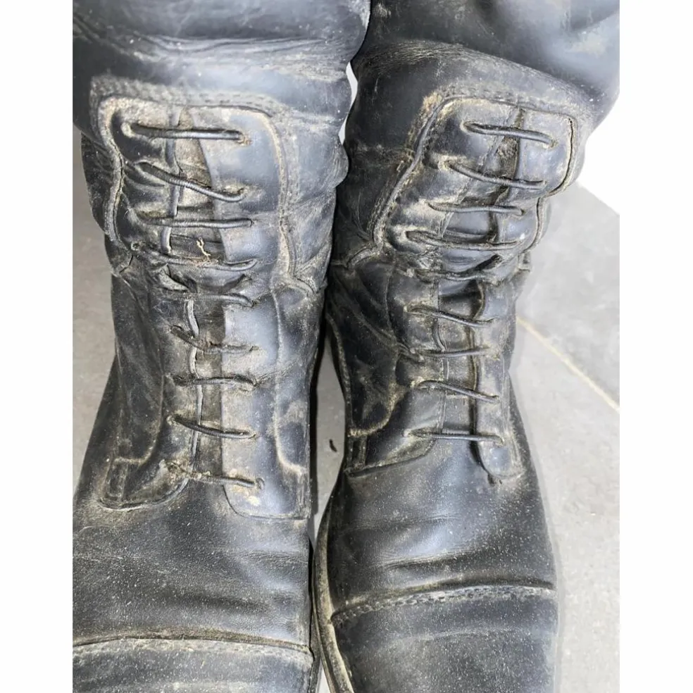 Bottes en cuir