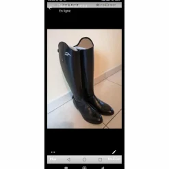Bottes en cuir Alberto Fasciani