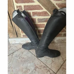 Bottes en cuir deniroo tricolore