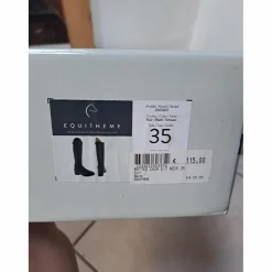 Bottes en cuir Equithème