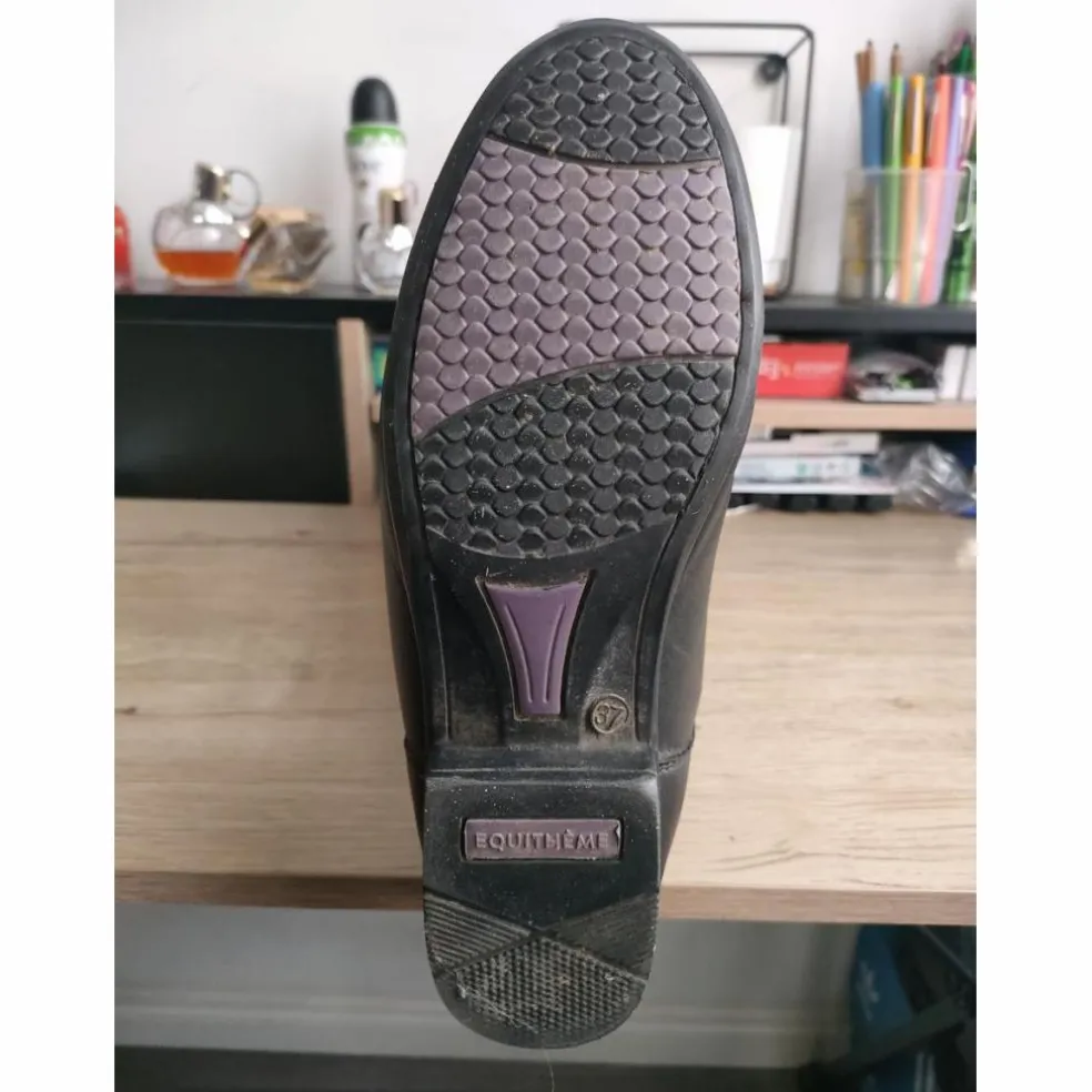 Bottes EQUITHÈME Primera Lisse + housse