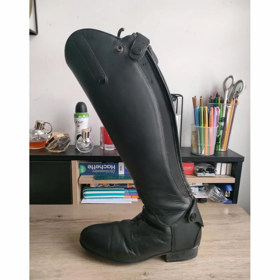 Bottes EQUITHÈME Primera Lisse + housse