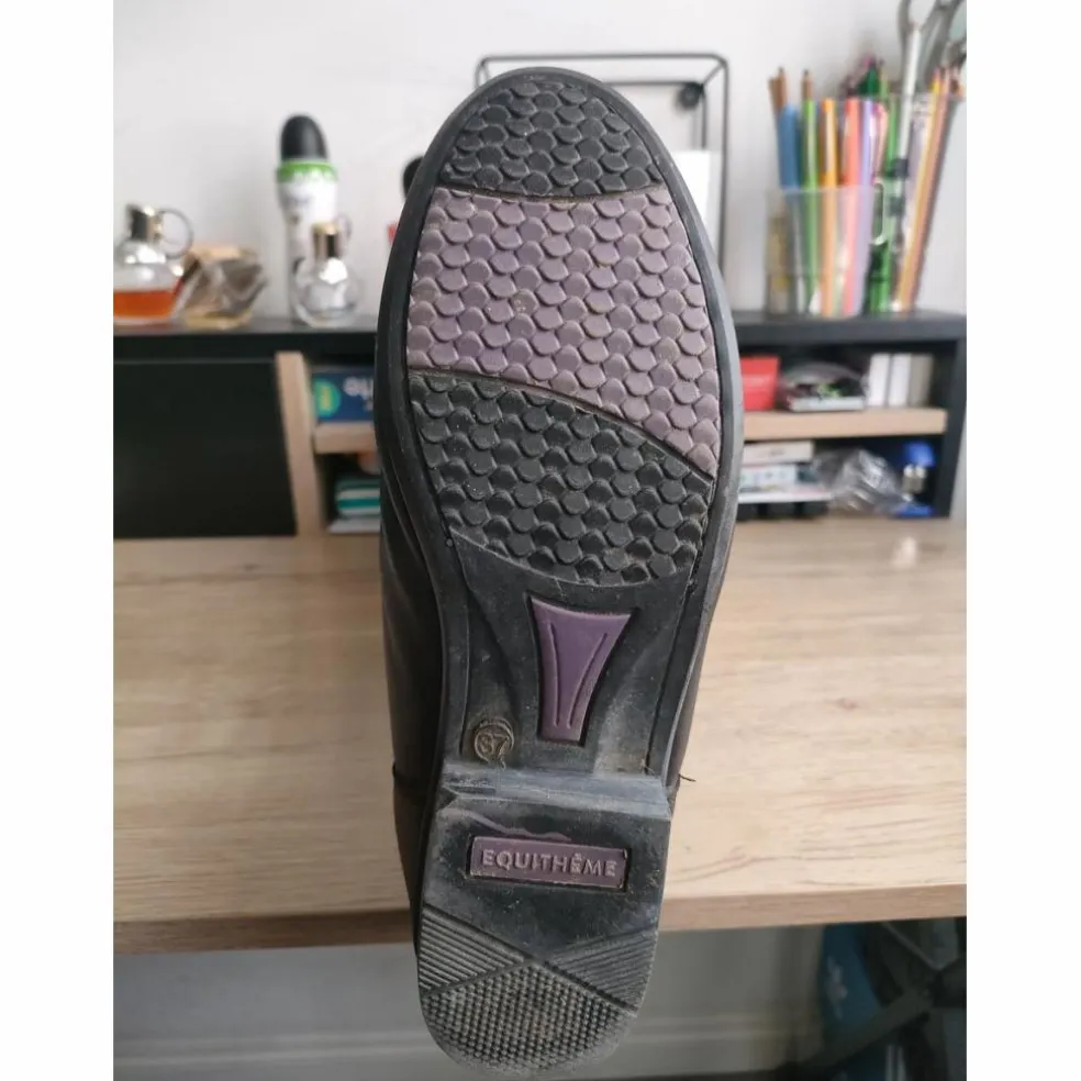 Bottes EQUITHÈME Primera Lisse + housse