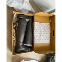 Bottes Gianna Moretta cuir brun