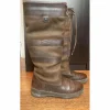 bottes hautes en cuir Dubarry