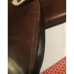 Bottes marron cuir