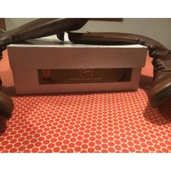 Bottes marron cuir