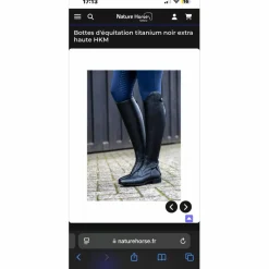 Bottes neuves HKM