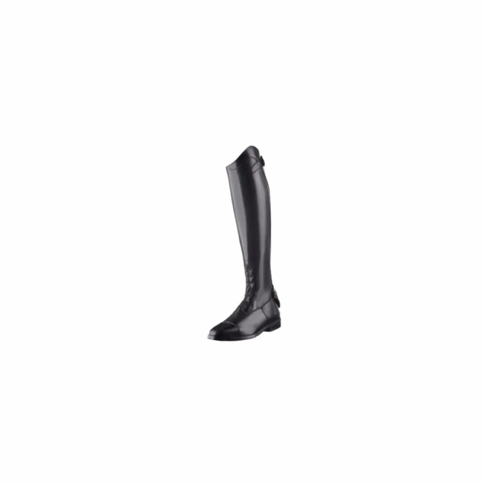 Bottes équitation cuir noir à lacet, Orion by EG07 neuves