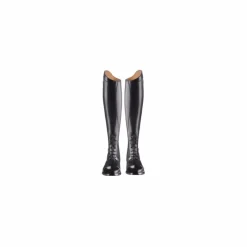 Bottes équitation cuir noir à lacet, Orion by EG07 neuves