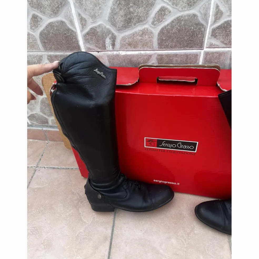 Bottes Sergio Grasso / Michel Robert taille 43 homme