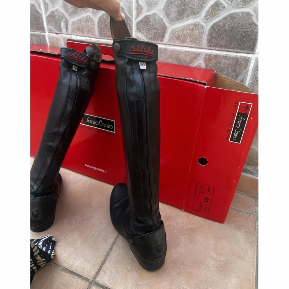Bottes Sergio Grasso / Michel Robert taille 43 homme
