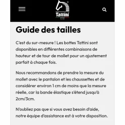 Bottes Tattini Close Contact + sac à bottes