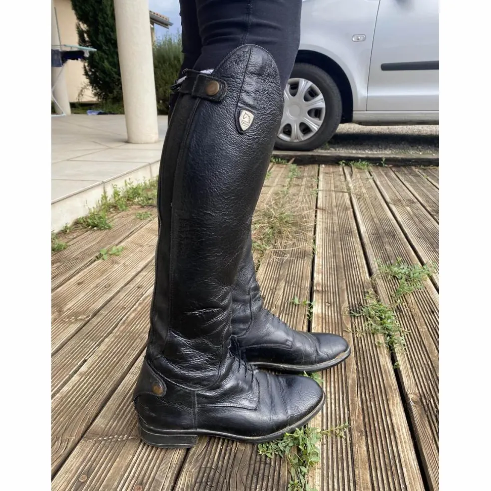 Bottes Tattini taille 39 mollet XS