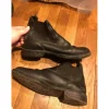 bottine en cuir noire taille 39