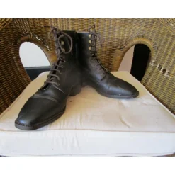 bottines cuir