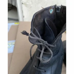 Bottines en cuir