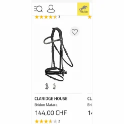 Bride claridge house taille COB