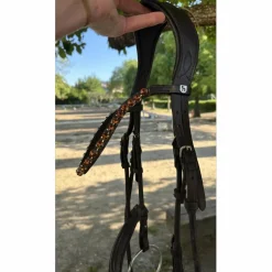 BRIDON ANATOMIQUE CLERMONT HORZE (TAILLE: CHEVAL - COULEUR: MARRON FONCÉ)