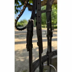 BRIDON ANATOMIQUE CLERMONT HORZE (TAILLE: CHEVAL - COULEUR: MARRON FONCÉ)