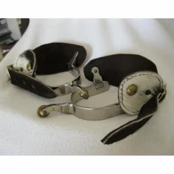 Bridon artisanale western avec peau de vache COBB