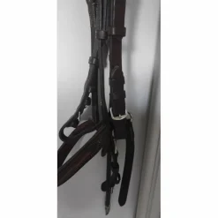 Bridon Fouganza en cuir marron