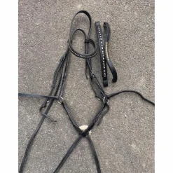 Bridon muserolle croisée + frontaux
