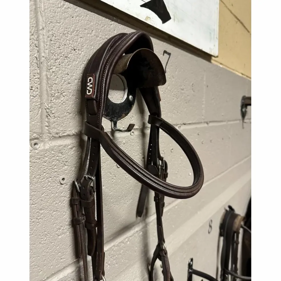 Bridon muserolle croisée CWD taille 3-cheval