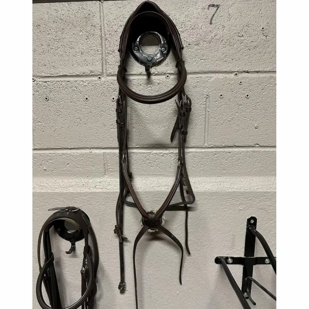 Bridon muserolle croisée CWD taille 3-cheval
