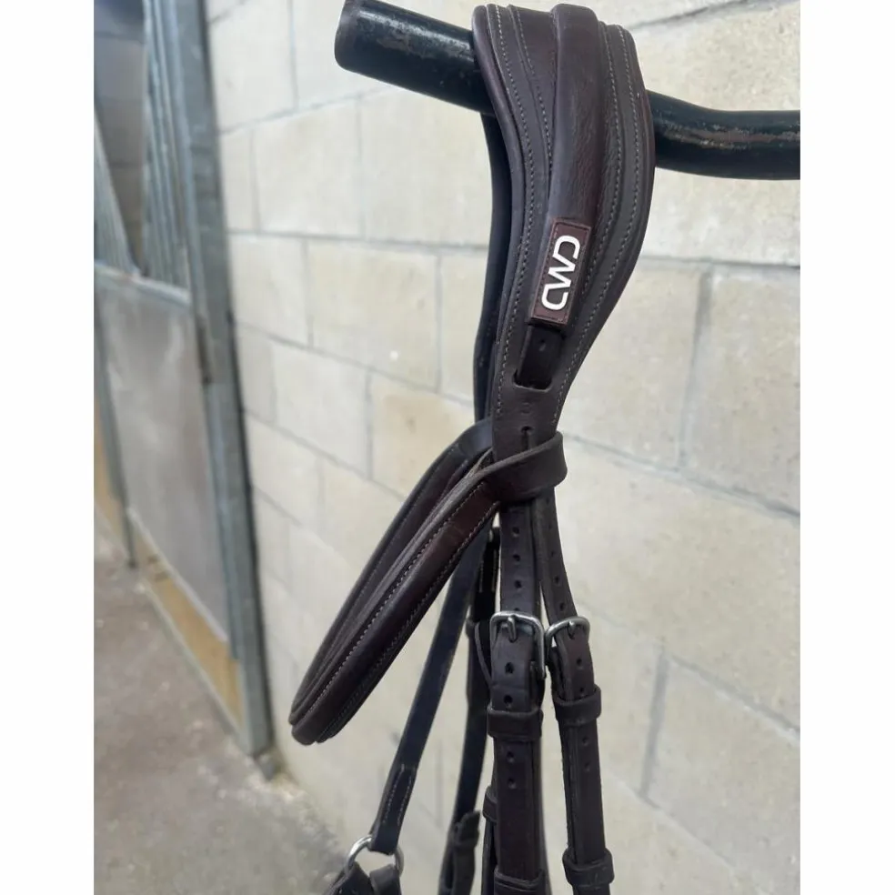Bridon muserolle croisée CWD taille 3-cheval