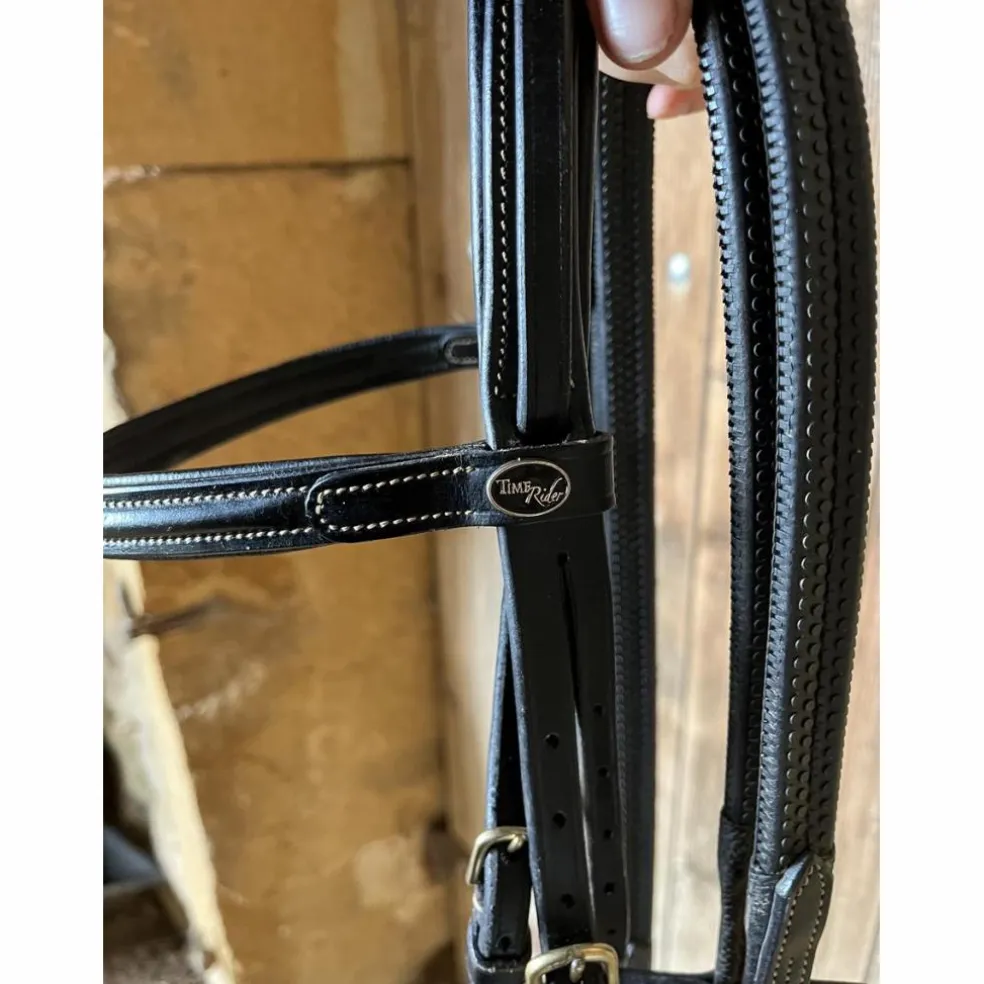 Bridon time rider muserolle croisé