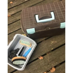 Caisse enfant , avec brosse.