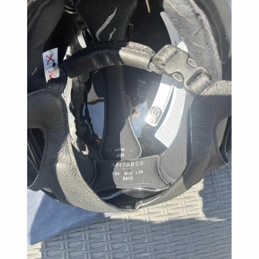 Casque Antares glossy noir