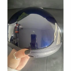 Casque Antarès verni bleu S